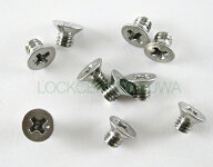 MIWA DZ DN FG LD MM PGF 対応 フロント取付ビス 10本セット