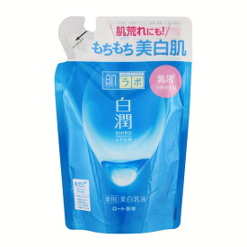 肌ラボ 白潤 薬用美白乳液 詰替え 140mL 肌ラボ たっぷり 保湿 うるおう 明るい肌 乳液 肌ケア ロート製薬 【D】