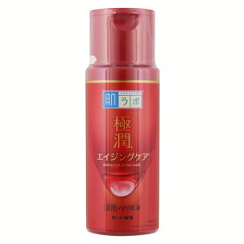 肌ラボ 極潤 薬用ハリ乳液 140ml スキン フェイス 研究 ビューティ コスメ トラブル 解消 シワ シミ 改善 ロート製薬 【D】