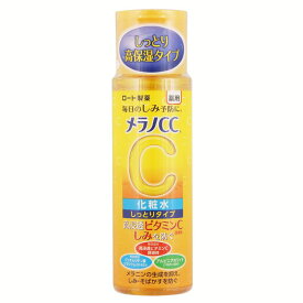 メラノCC 薬用しみ対策 美白化粧水 しっとりタイプ 170ml ビタミンC 黄色 健康 化粧 ビューティ コスメ ビタミンC誘導体 みずみずしい 保湿ジェル メラニン ロート製薬 【D】