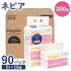 yeʁ200g×90z\tgpbNeBbV nepia pv100 200g (400) 5P×18  qlsA 200W eBbVy[p[ eBbV Ȃ eBV? 200W5P 5pbN 5 RpNg