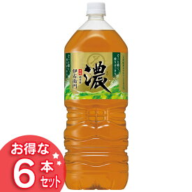 伊右衛門濃いめ 2L 6本 伊右衛門 お茶 2l ペットボトル 伊右衛門2l 伊右衛門ペットボトル お茶2l 2l伊右衛門 ペットボトル伊右衛門 2lお茶 サントリー 【D】