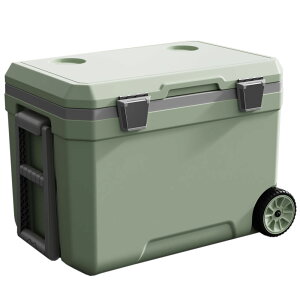 クーラーボックス クーラーBOX 大型 大容量 保冷 溶けにくい ハードクーラーボックス 高保冷 保冷バッグ 45L IS-HCB4524時間以上 キャスター付 水抜き栓 座れる 釣り フィッシング 家キャン BBQ 海