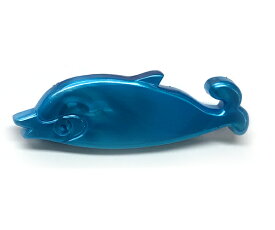 イルカ アニマル (OPAL) (3本入) どうぶつ バッジ かわいい 日本製安全ピン 子供用 手芸用 ブローチピン
