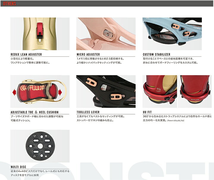 楽天市場】FLUX BINDINGS [ DS-LTD @45000] フラックス バインディング 