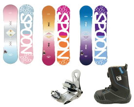 SPOON SNOWBOARDS [ 3年使える！ スプーン キッズ スノーボード 3点セット ＠53000]【正規代理店商品】