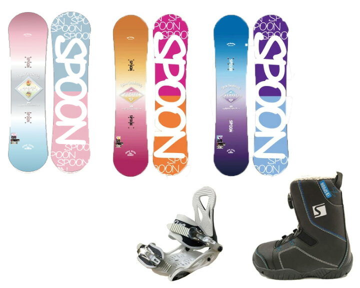 楽天市場】SPOON SNOWBOARDS [ 3年使える！ スプーン キッズ 