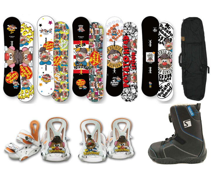 楽天市場】SPOON × POTATE HEAD SNOWBOARDS [ 3年使える！ スプーン 