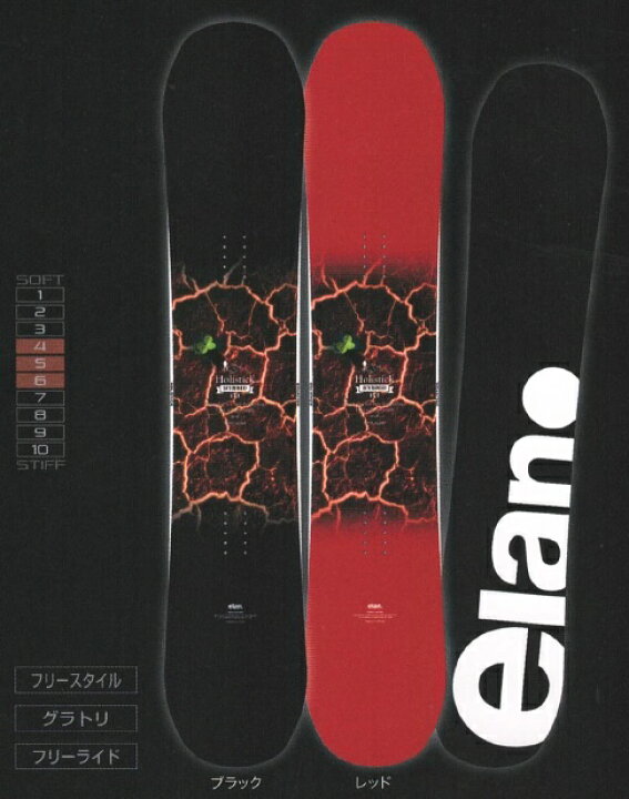 楽天市場】elan SNOWBOARDS [ HOLISTICK @60000 ] エラン スノーボード 