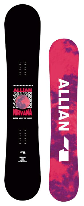 楽天市場】ALLIAN SNOWBOARD [ NIRVANA @74000] アライアン 