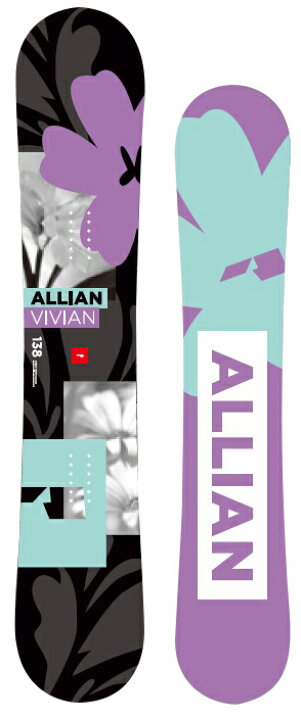 楽天市場】ALLIAN SNOWBOARD [ VIVIAN @62000] アライアン 