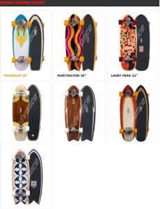 [ YOW SURFSKATE POWER SURFING SERIES @43000] E T[tXP[g OXP[g yK㗝Xiz