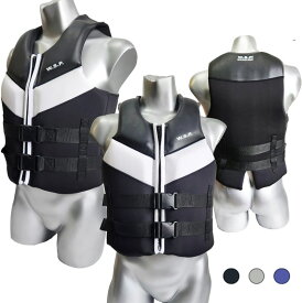 W.S.P [ウォータースポーツ用 FLEXY VEST 2 @12000]　BAYLEAF W.S.P. マリンベスト ネオプレン ライジャケ ライフ ジャケット