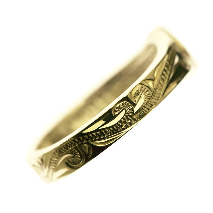 楽天市場】ハワイアンジュエリー リング 指輪 14K 14金 イエロー 