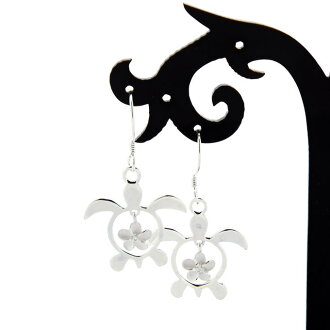 Locomocoaloha Plumeria In Honu Hawaiian Jewelry Earrings Plumeria In Honu Hawaiian Jewelry Earrings Chracuviczirconia Kp376 Sea Turtle Gift Honuhavaianju
