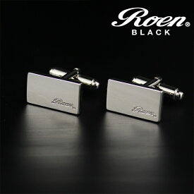 Roen BLACK ロエンブラック アクセサリー カフス 2pcs/1セット シルバーカラー プレゼント ご褒美 ROT-101 人気祝 チャーム カップル ギフト モアナ lmaハワイ 父の日