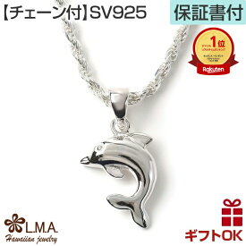 【P5+クーポン有】ハワイアンジュエリー ネックレス 【チェーン付】 ペンダントトップ ヘッド シルバー925 イルカ ドルフィン いるか プルメリア 波 メンズ レディース プチ ミニ チャーム プレゼント 誕生日 記念日 【送料無料】 人気 ギフト 金属アレルギー
