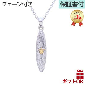 【独自P5+クーポン有】ハワイアンジュエリー ネックレス バー レディース メンズ ペア ペンダント サージカル ステンレス 316L シルバー色 イエローゴールド ホヌ 波 金属アレルギー プレゼント 送料無料 誕生日 妻 夫 彼女彼氏 LMA ギフト lmaハワイ