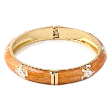 楽天市場 ハワイアンジュエリー Jewelry バングル 腕輪 ブレスレット エナメル ホヌ 海亀 ｈｏｎｕ 幸せ レディース ファッションエナメルバングル フリーサイズ フラダンス 送料無料 L M A ハワイアンジュエリー