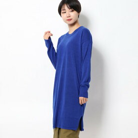 郵便局 論争の的 現像 ロイヤル ブルー ニット ワンピース Deai Taiken Jp