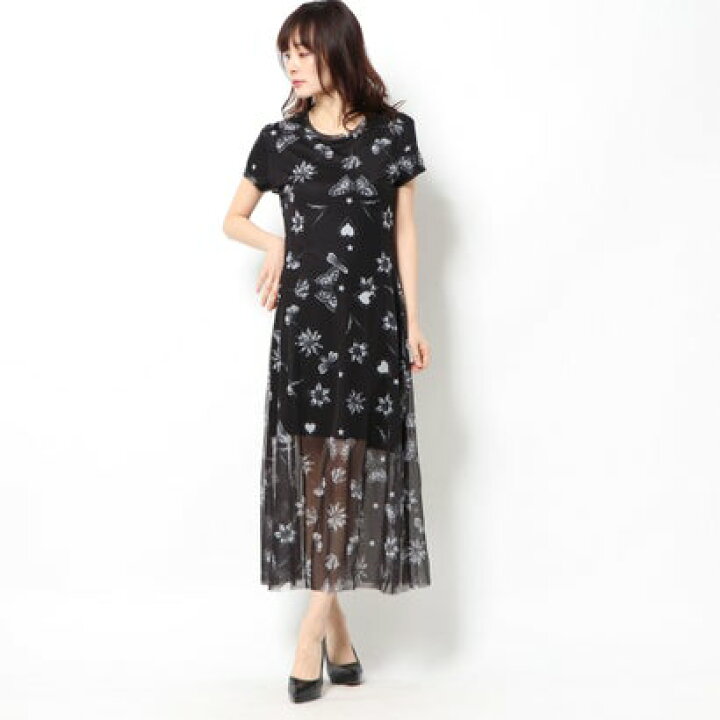 楽天市場 デシグアル Desigual ワンピース半袖 Austin グレー ブラック Locomall ロコンド公式ストア