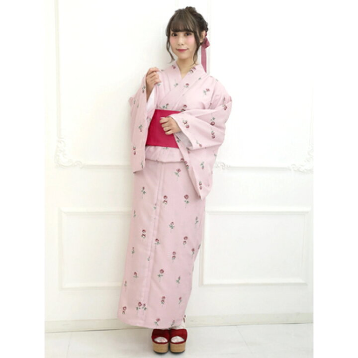 楽天市場 アンクルージュ Ank Rouge Coquetishrose浴衣set ピンク Locomall ロコンド公式ストア