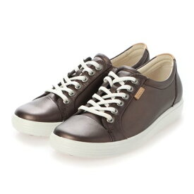 エコー ECCO ECCO Womens Soft 7 Sneaker （SHALE METALLIC）