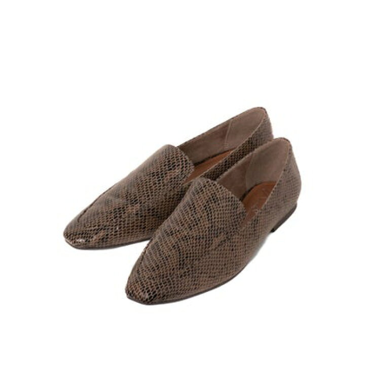 楽天市場 アウトレット アールアンドイー R E R E フラットローファー パイソン Locomall ロコンド公式ストア