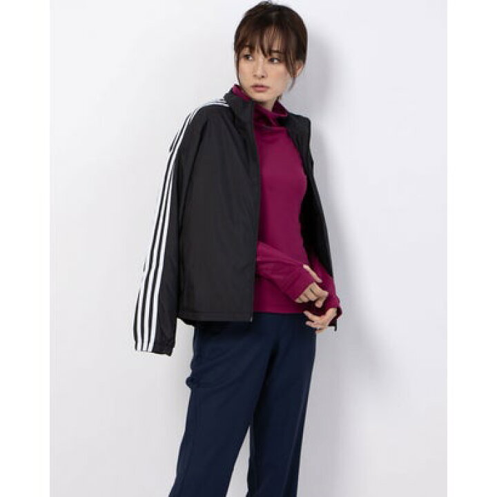 楽天市場 アウトレット アディダス Adidas レディース ウインドジャケット Wmh3sウインドジャケット Gf6954 ブラック Locomall ロコンド公式ストア