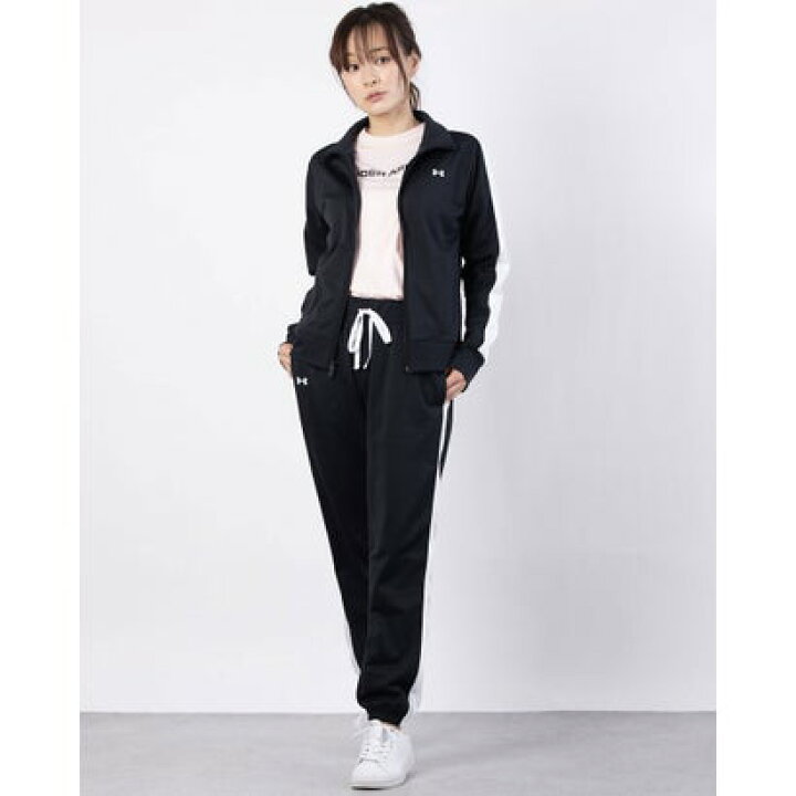 楽天市場 アンダーアーマー Under Armour レディース ジャージ上下セット Ua Tracksuit ブラック Locomall ロコンド公式ストア