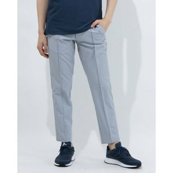 楽天市場 アディダス Adidas メンズ ゴルフ スラックス Ex Stretch Active スリーストライプス アンクルパンツ Gm3647 シルバー Locomall ロコンド公式ストア