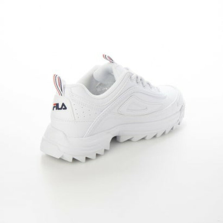 楽天市場 Fila フィラ ディストーター スニーカー 厚底 レディース 韓国 ホワイト Locomall ロコンド公式ストア