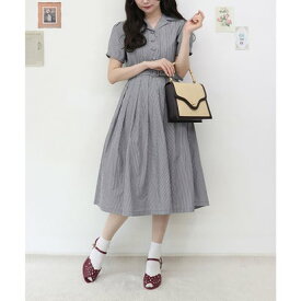 楽天市場 フィント F I N T ストライプ ワンピースの通販