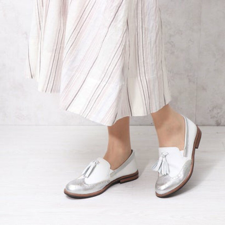 楽天市場 アウトレット イング Ing タッセルローファー シルバー Locomall ロコンド公式ストア