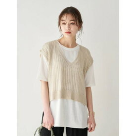 楽天市場 ニットベスト ブランドアースミュージック エコロジー レディースファッション の通販