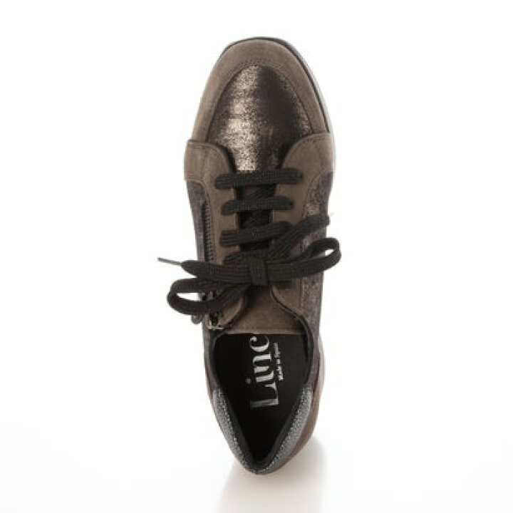 楽天市場 リンセ Lince ジッパー付ウェッジシューズ グレー Locomall ロコンド公式ストア