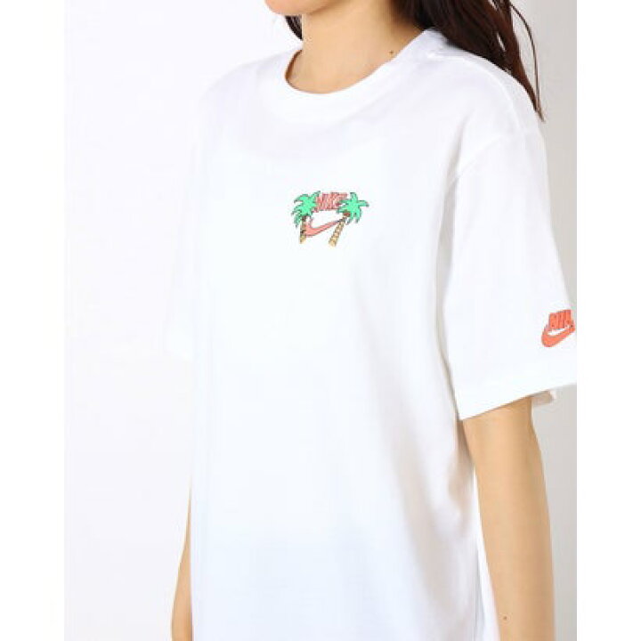 ナイキ Nike Dm L Nsw S Tシャツ ウィメンズ パッチ ブラック ボクシー レディース 長袖tシャツ 大勧め レディース