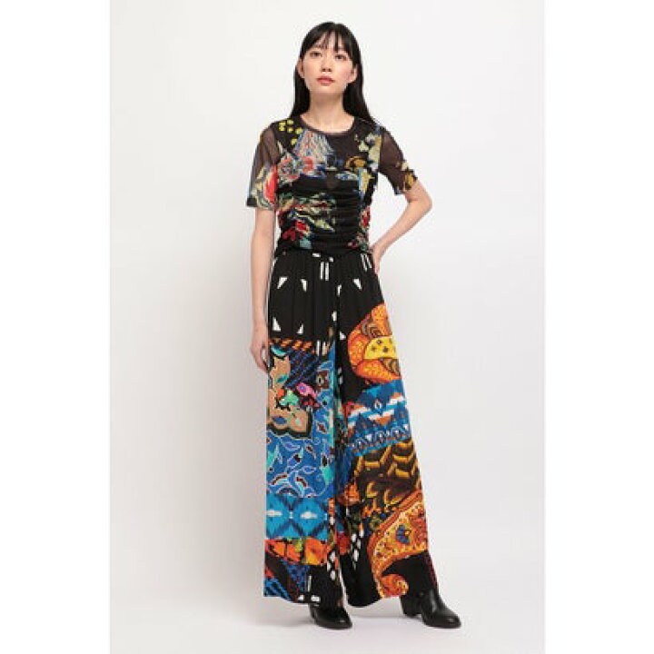 楽天市場 デシグアル Desigual Mr Christian Lacroix ムッシュ クリスチャン ラクロワ デザインのレディースワイドパンツ マルチ Locomall ロコンド公式ストア 楽天市場 デシグアル Desigual Mr Christian Lacroix ムッシュ クリスチャン ラクロワ デザインのレディースワイドパンツ マルチ Locomall ロコンド公式ストア