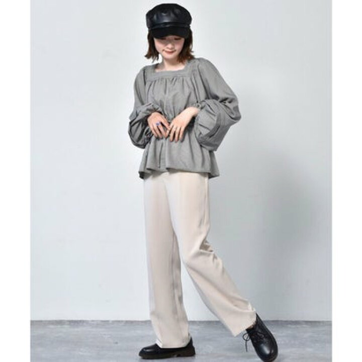 楽天市場 レトロガール Retro Girl チェック柄スクエアブラウス チェック クロ Locomall ロコンド公式ストア