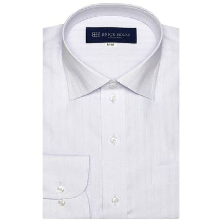 楽天市場 トーキョーシャツ Tokyo Shirts 大きい 袖が長いサイズ 形態安定 ワイド 長袖ビジネスワイシャツ ライトパープル Locomall ロコンド公式ストア