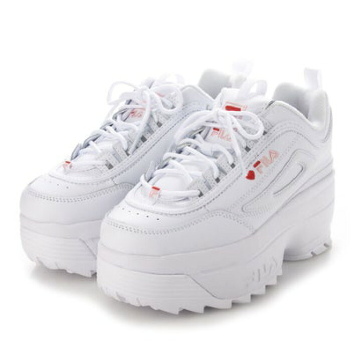 楽天市場 フィラ Fila ディスラプター2 ウェッジ ハート スニーカー 超厚底 韓国 アグリーシューズ Wss 128 ホワイト レッド Locomall ロコンド公式ストア 楽天市場 フィラ Fila ディスラプター2 ウェッジ ハート スニーカー 超厚底 韓国 アグリーシューズ Wss 128 ホワイト レッド Locomall ロコンド公式ストア
