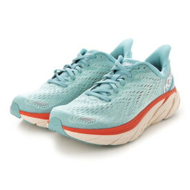 ホカオネオネ HOKA ONE ONE レディース 陸上/ランニング ランニングシューズ CLIFTON 8 WIDE_ 1121375 （ブルー）