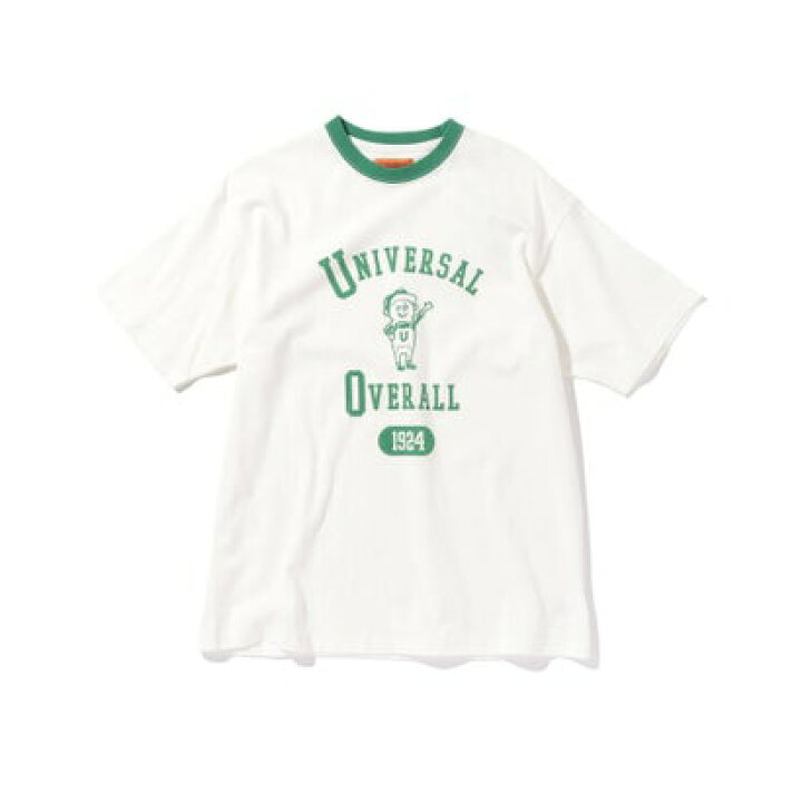 楽天市場 ザ ショップ ティーケー キッズ The Shop Tk Kids 150 160 Universal Overall リンガーロゴtee グリーン Locomall ロコンド公式ストア