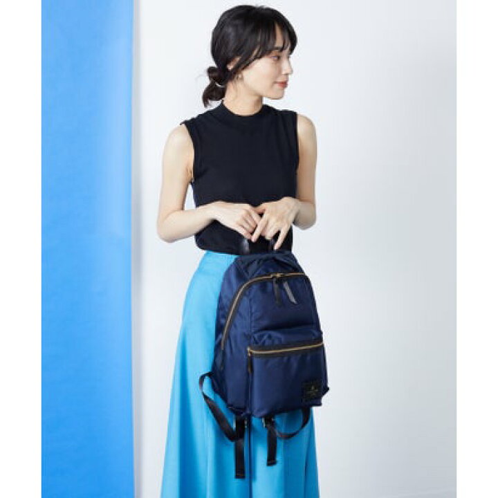 楽天市場】LANVIN en Bleu トロカデロ リュックサック ブラック 