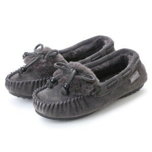 ~lgJ MINNETONKA KYRA SLIPPER 40686 iCHR GREYj