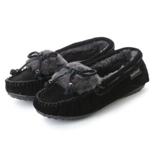 ~lgJ MINNETONKA KYRA SLIPPER 40680 iBLACKj