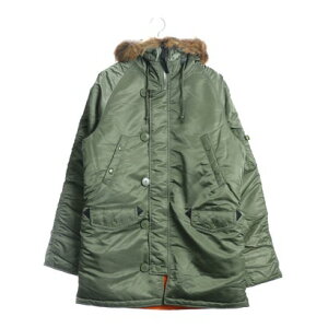 �A���t�@ �C���_�X�g���[�Y ALPHA INDUSTRIES N-3B �X�����t�B�b�g �W���P�b�g �i�Z�[�W�j
