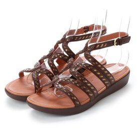 フィットフロップ FitFlop STRATA GLADIATOR SANDALS - WHIPSTITCH LEATHER （Espresso）