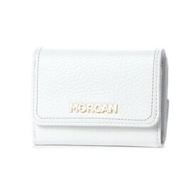 モルガン MORGAN モルガン【MORGAN】3つ折りミニウォレット （ホワイト）