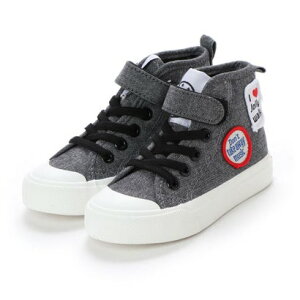 �W�����[�E�H�[�N Jolly Walk �q���p �L�b�Y �X�j�[�J�[ �n�C�J�b�g �L�����o�X�^�C�v JW807 �iBLACK�j
